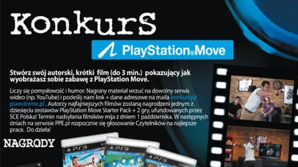 Nagraj siebie i wygraj PlayStation Move!
