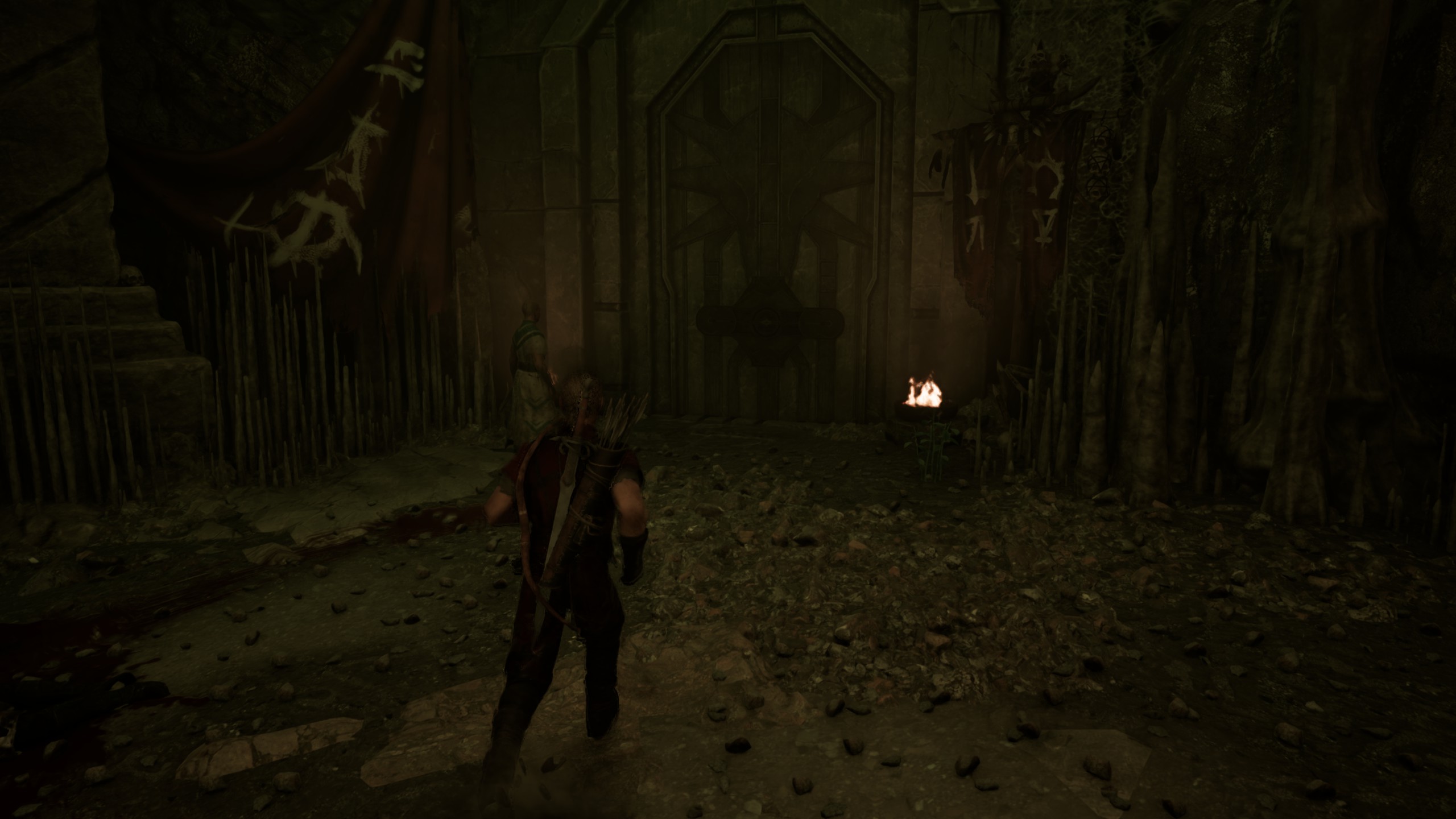 Gothic 1 Remake - Cmentarzysko Orków: Talas, Baal Lukor, Kąsacze, Baal Lukor, orkowa dźwignia