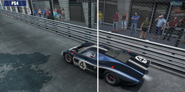 Project Cars - porównanie PS4 z wersją PC