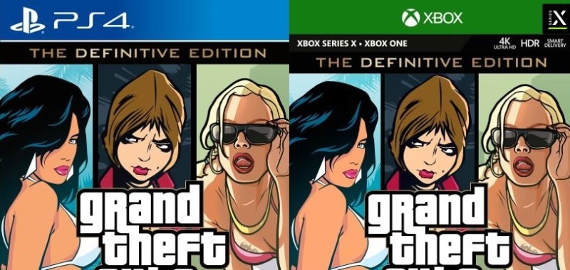GTA The Trilogy The Definitive Edition bez aktualizacji z PS4 na PS5. Na Xboksach działa Smart Delivery