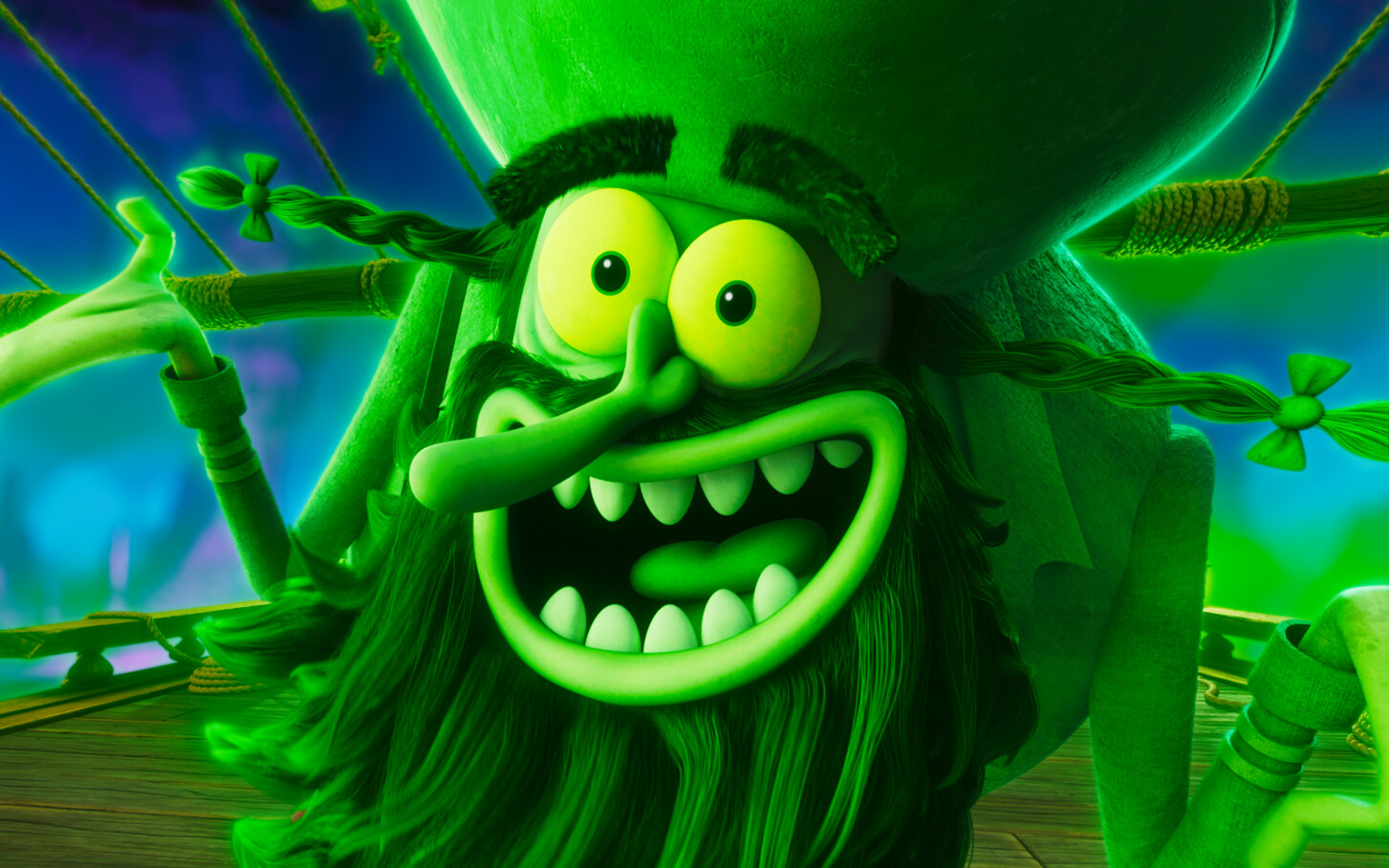 SpongeBob: Klątwa pirata (2025) - recenzja filmu [UIP]. Duży chłop i kichy ze stali