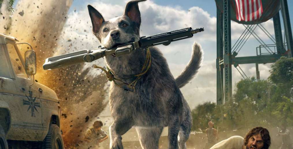 Far Cry 5. Ubisoft sprzedaje gumowy karabin dla naszych psów