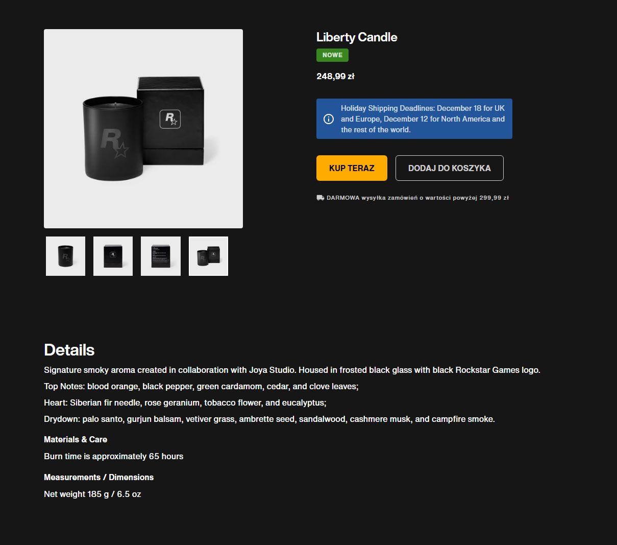 Fani GTA 6 rozwścieczeni. Rockstar Games sprzedaje kubki za 250 zł - i to bez darmowej dostawy