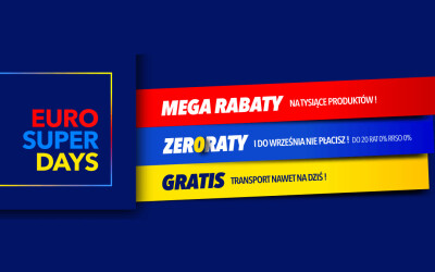Euro Super Days w RTV Euro AGD! Jeszcze tylko dzisiaj! PS5 + GT7 + Horizon + FIFA 22 za 3222 zł