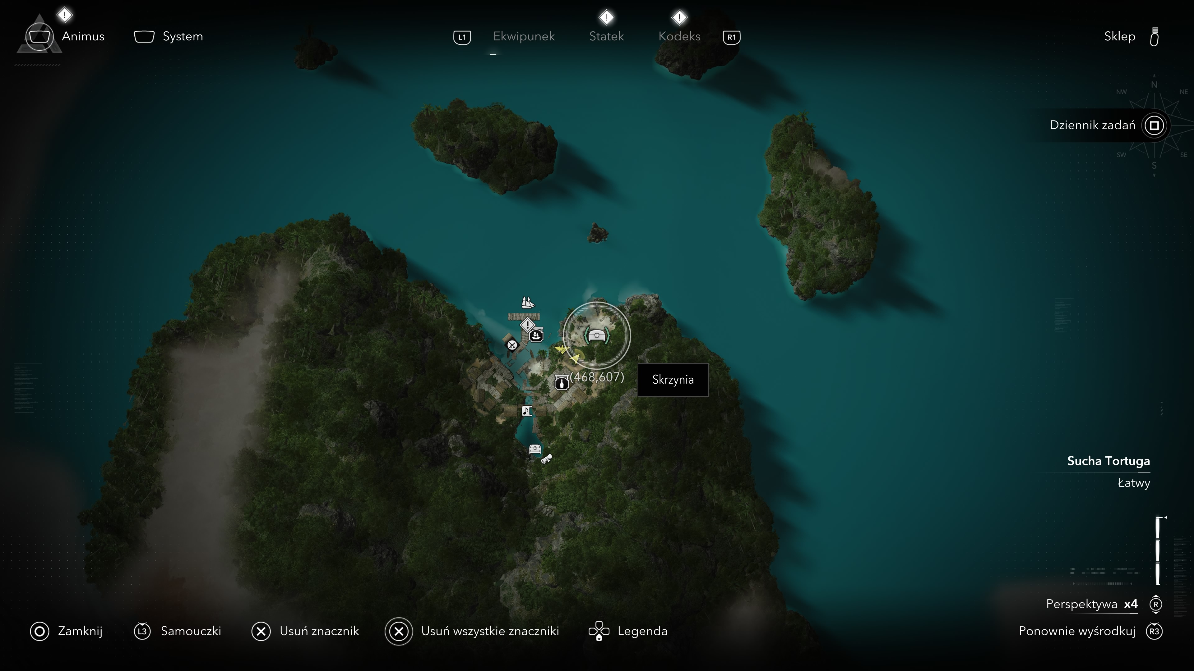 Assassin's Creed Black Flag Resynced - Skrzynie w Wybrzeże Salt Key