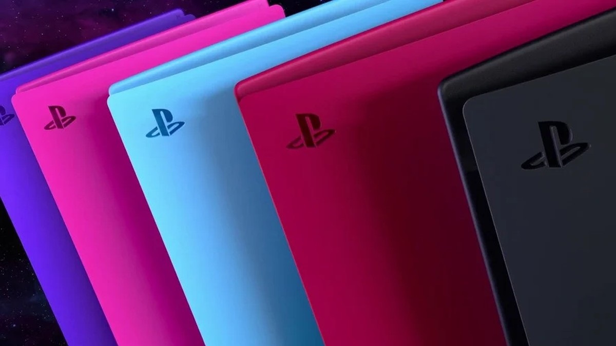 PS5 w różnych kolorach