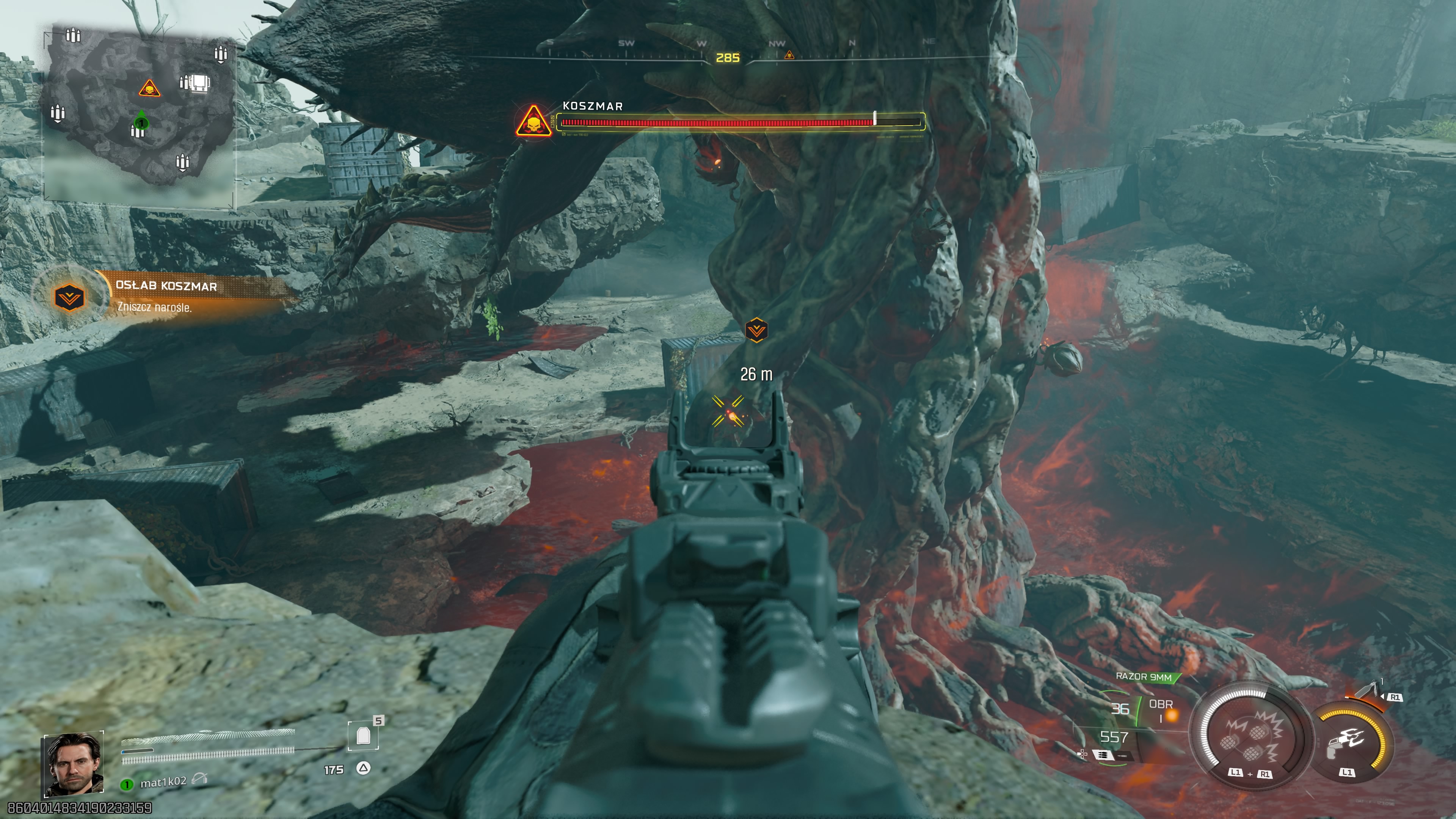 Call of Duty Black Ops 7 - Urojenie: Woods, dżungla, Angola, pnącza, źródła, zmory, koszmar