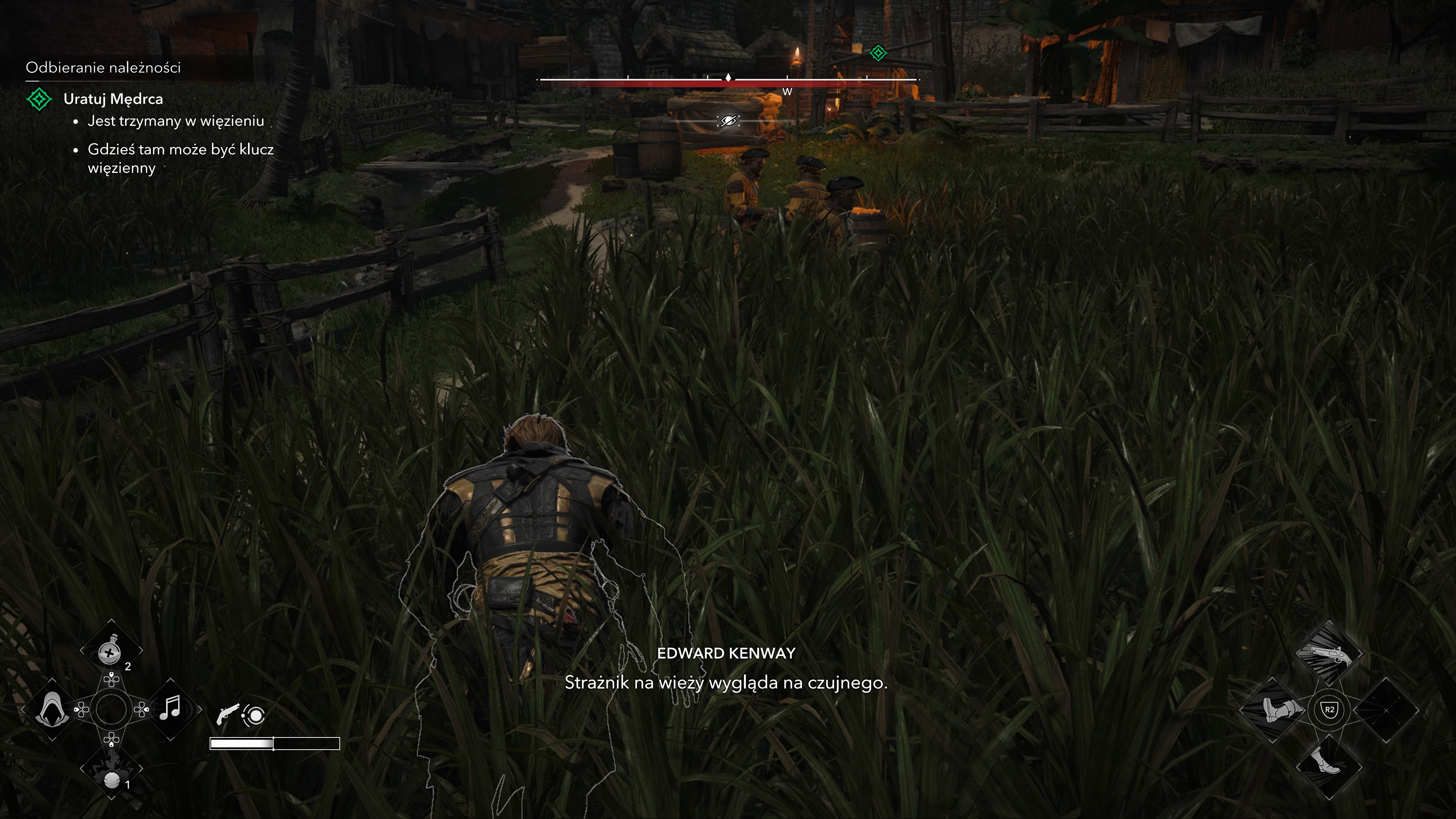 Assassin's Creed Black Flag Resynced - Odbieranie należności: Mędrzec, klucz do więzienia