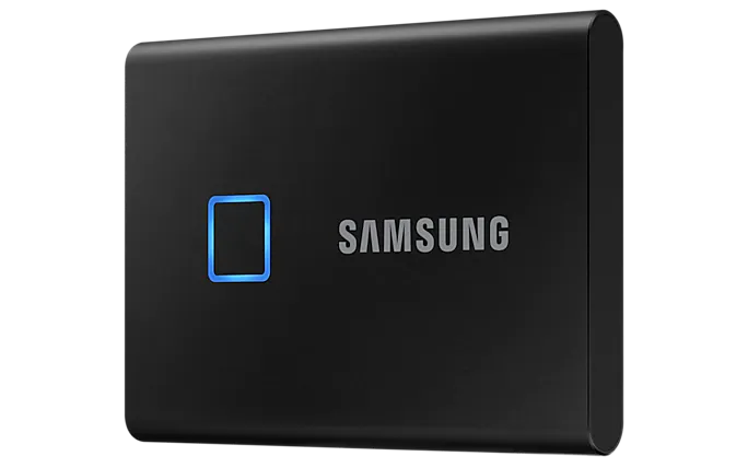 amsung Portable SSD T7 Touch 1TB USB 3.2 Gen. 2 Czarny