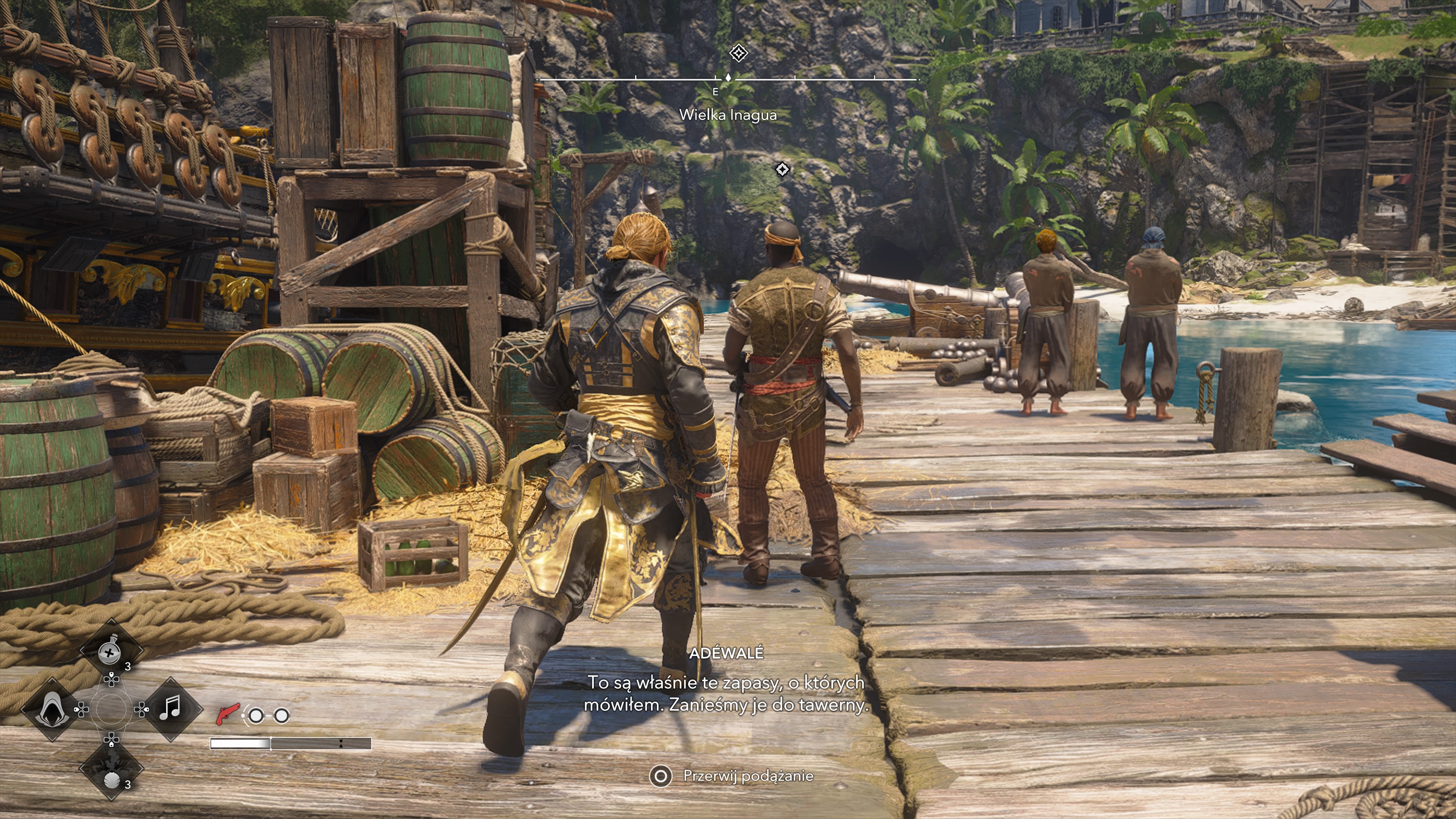 Assassin's Creed Black Flag - Stara zatoczka: cywilizacja Majów, ruiny, wzory