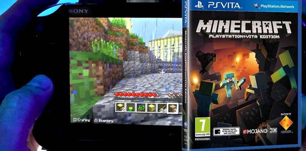 Tak prezentuje się Minecraft na przenośnej konsoli Sony - PS Vita