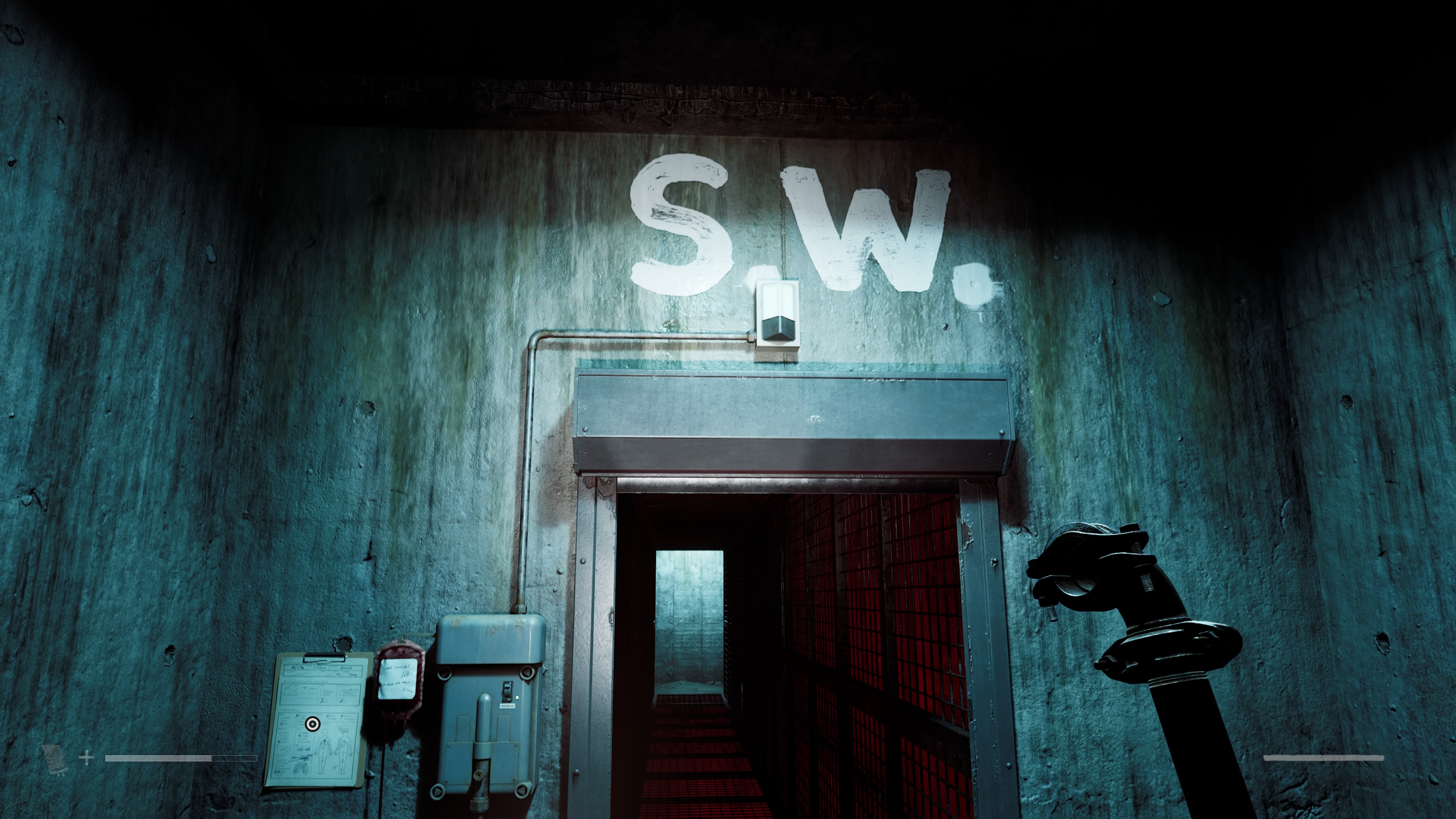 Silent Hill Townfall - Część 3 - Pacjent: rurka, otchłań, pojemniki na krew, klucz uniwersalny oddziału W, P
