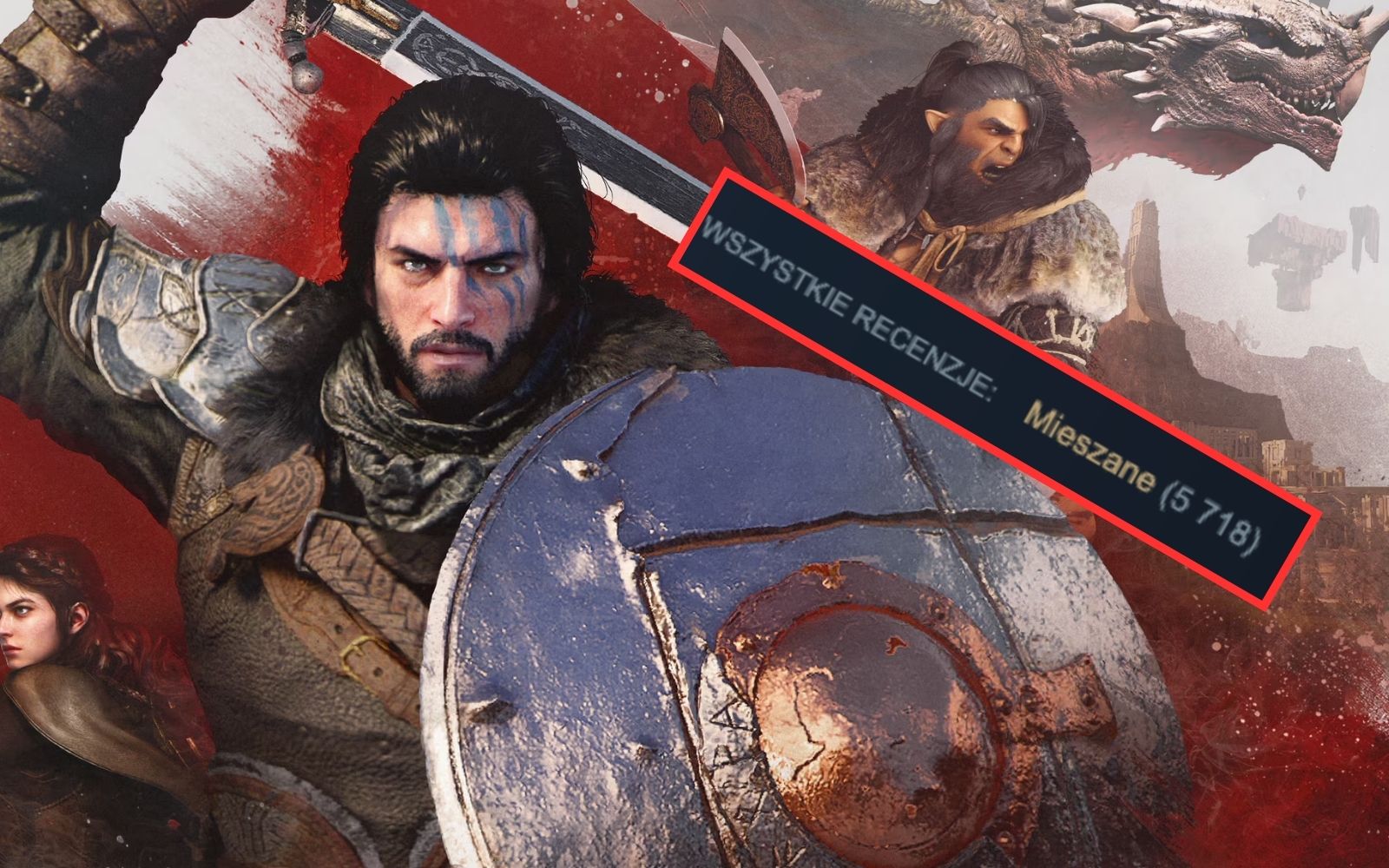 Crimson Desert z „mieszanymi” recenzjami na Steam. Gra zaliczyła dobry start, ale do rekordów daleka droga