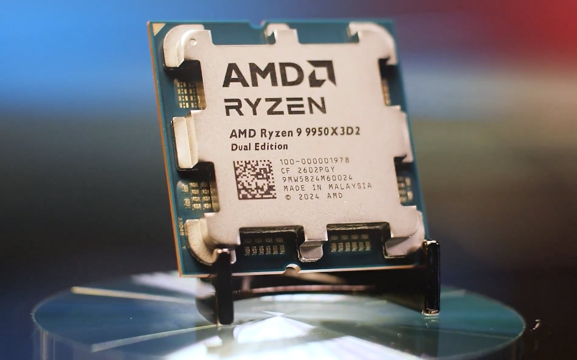 AMD prezentuje procesor Ryzen 9 9950X3D2 Dual Edition. Podwójny 3D V-Cache i 208 MB pamięci podręcznej