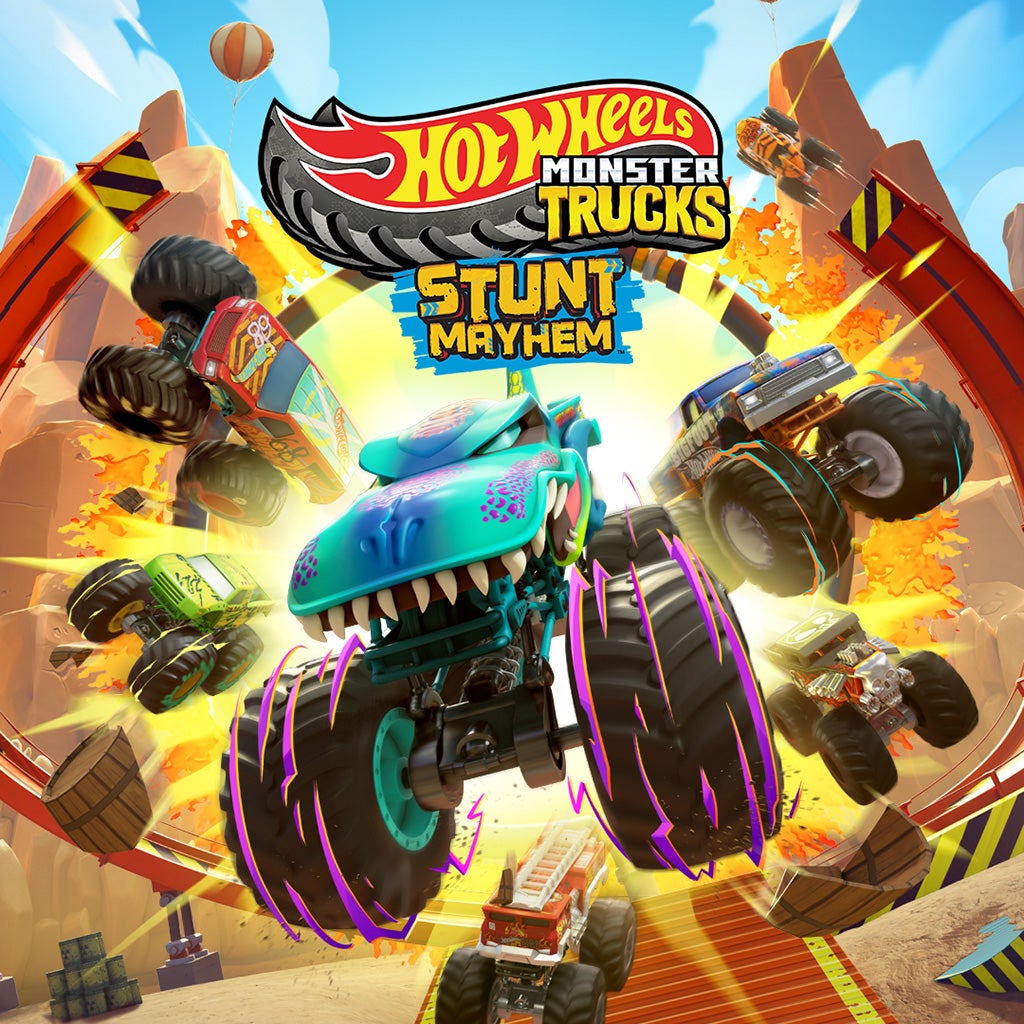 Hot Wheels Monster Trucks Stunt Mayhem