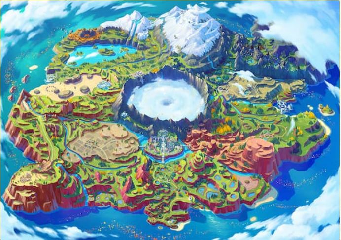 Pokemon Scarlet/Violet mapa