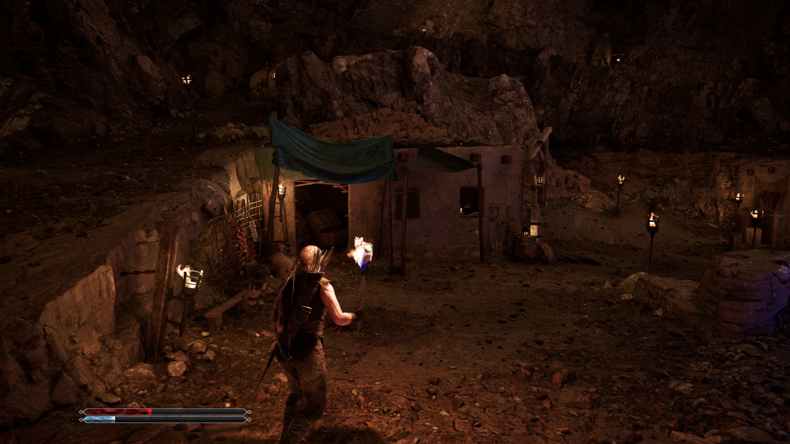 Gothic 1 Remake - Dach nad głową: Gorn, Krzykacz, kryjówka w Nowym Obozie