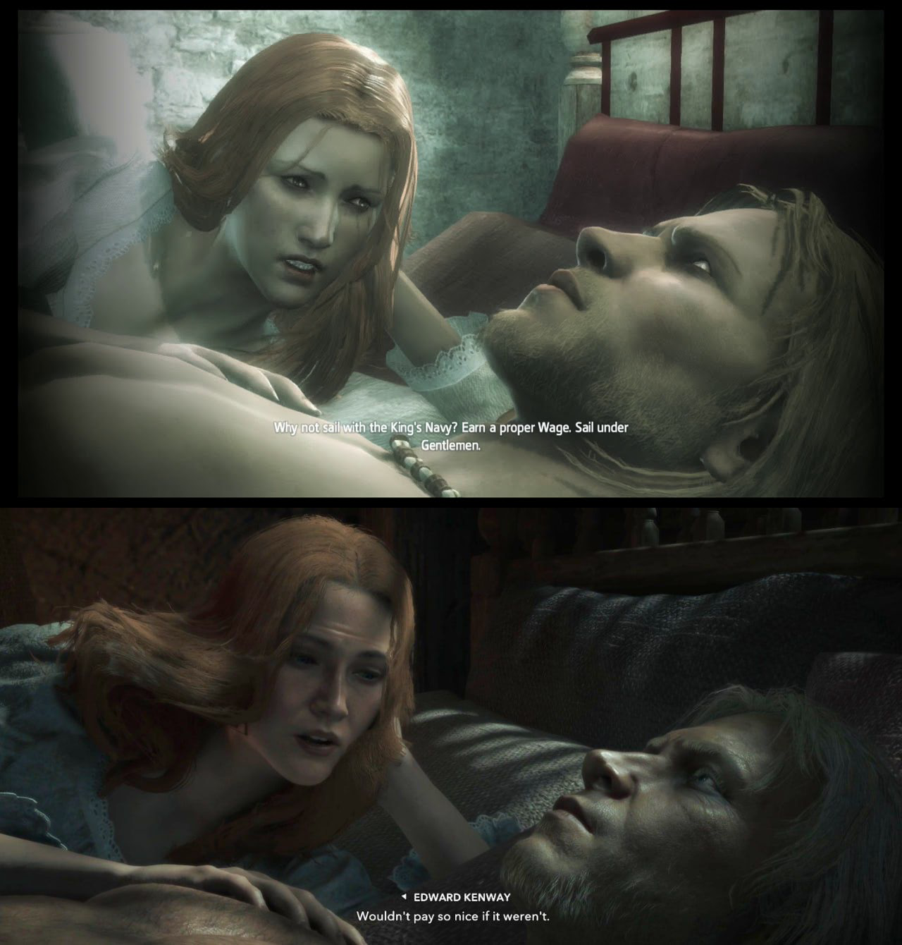 Kolejne grafiki z Assassin's Creed Black Flag Resynced wyciekła! Scena łóżkowa oraz wysepka