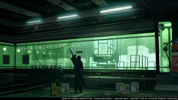 Fenomenalne artworki z Deus Ex: Bunt Ludzkości