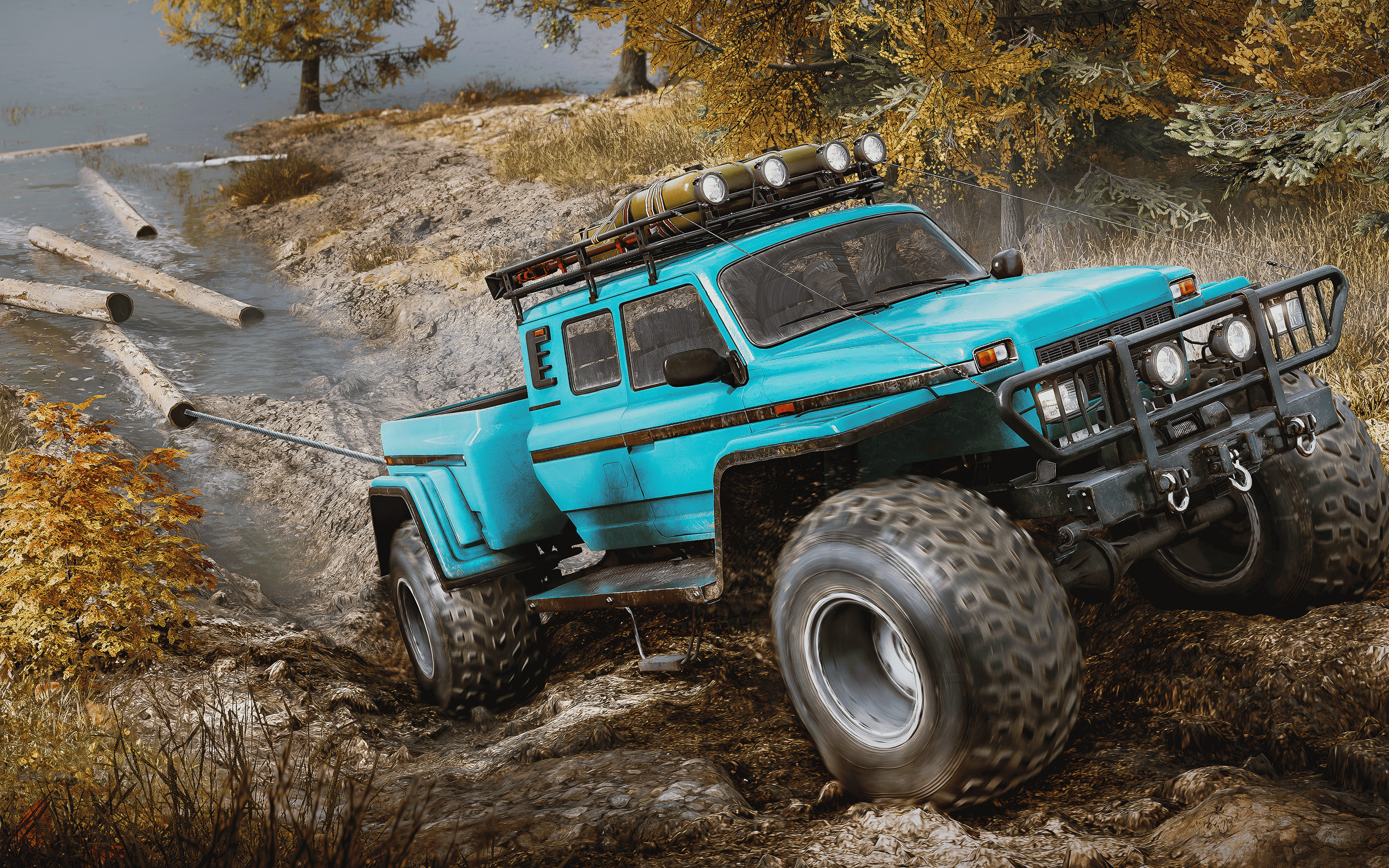 SnowRunner kończy wsparcie dla dwóch platform. RoadCraft z motywem wyburzania