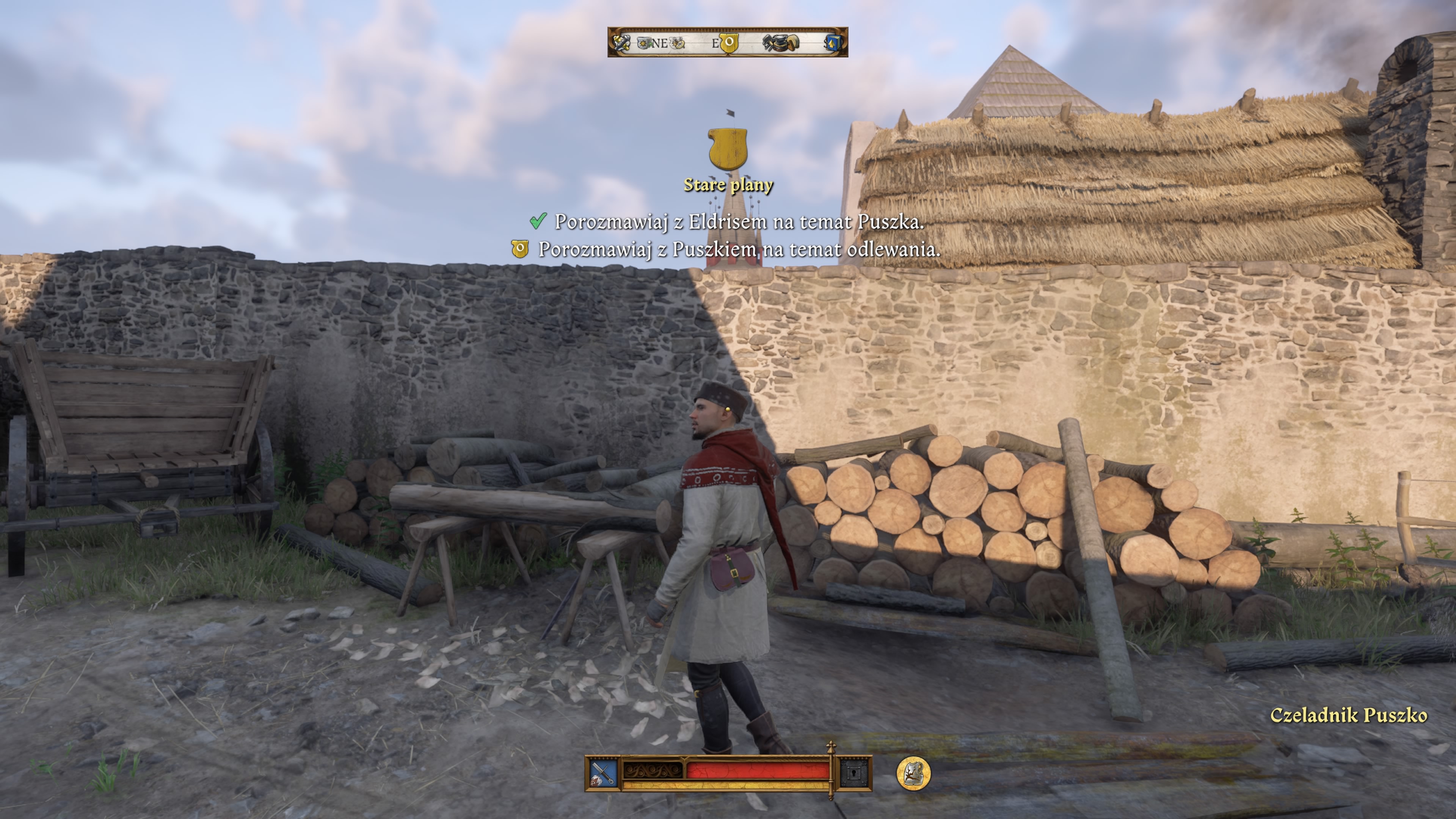 Kingdom Come Deliverance 2 - Stare plany: wójt Plumel, Fabrizio, Eldris, wagi, Puszko, koń, majster