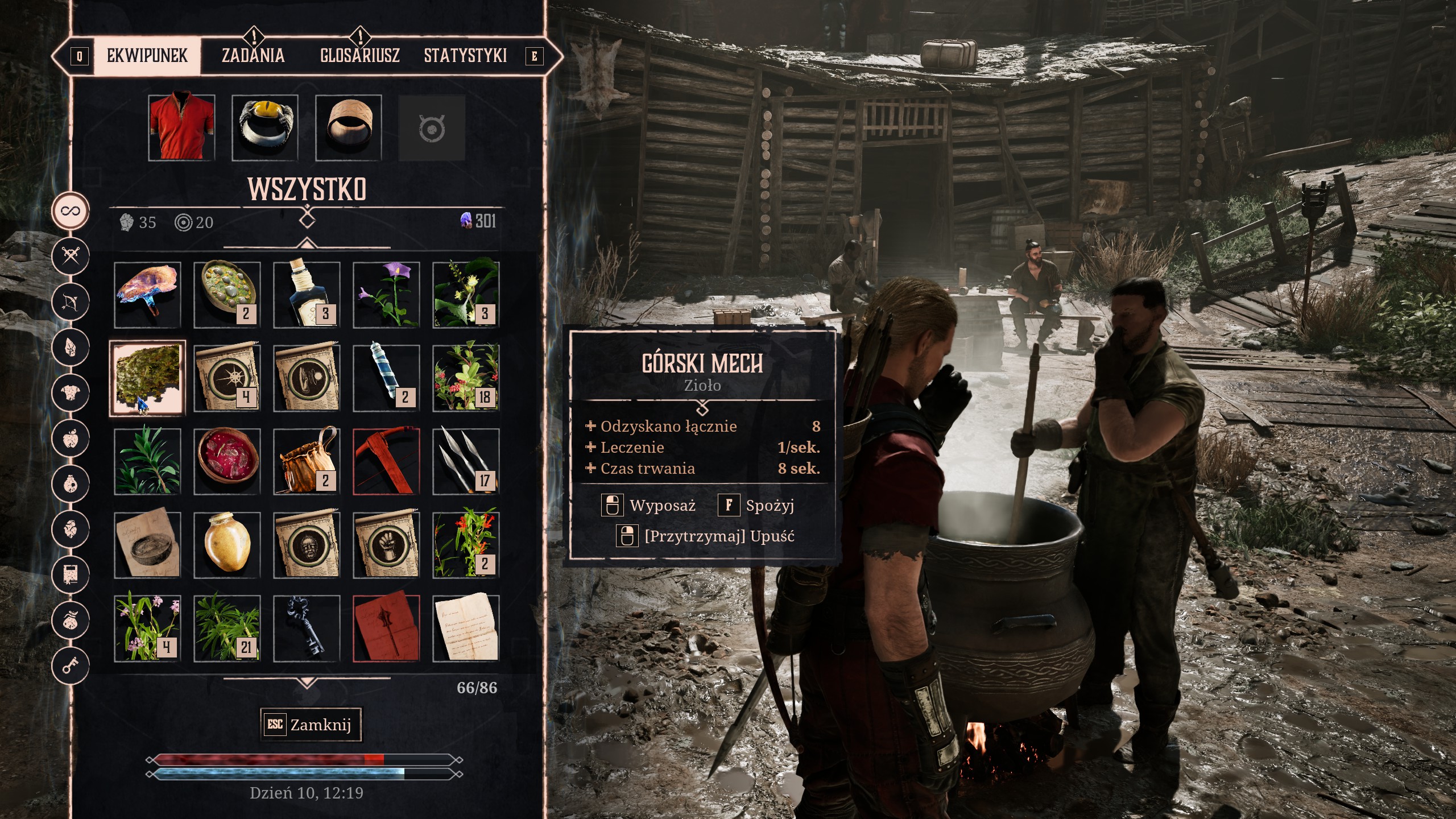 Gothic 1 Remake - Na dwa razy: specjalny przepis Syry, mglaki, mech, mocne piwo