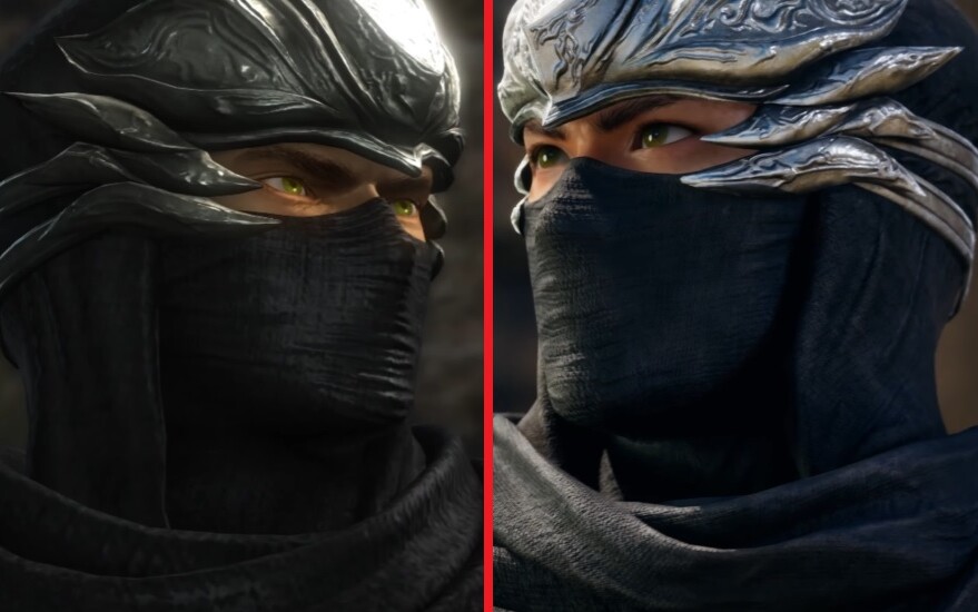 Ninja Gaiden 2 Black  vs oryginał