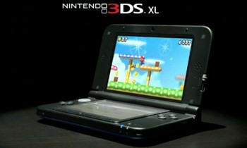 Ekran 3DS XL bez efektu lustra
