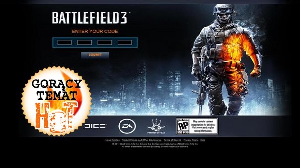 HOT: Data rozpoczęcia beta-testów Battlefield 3 to... 