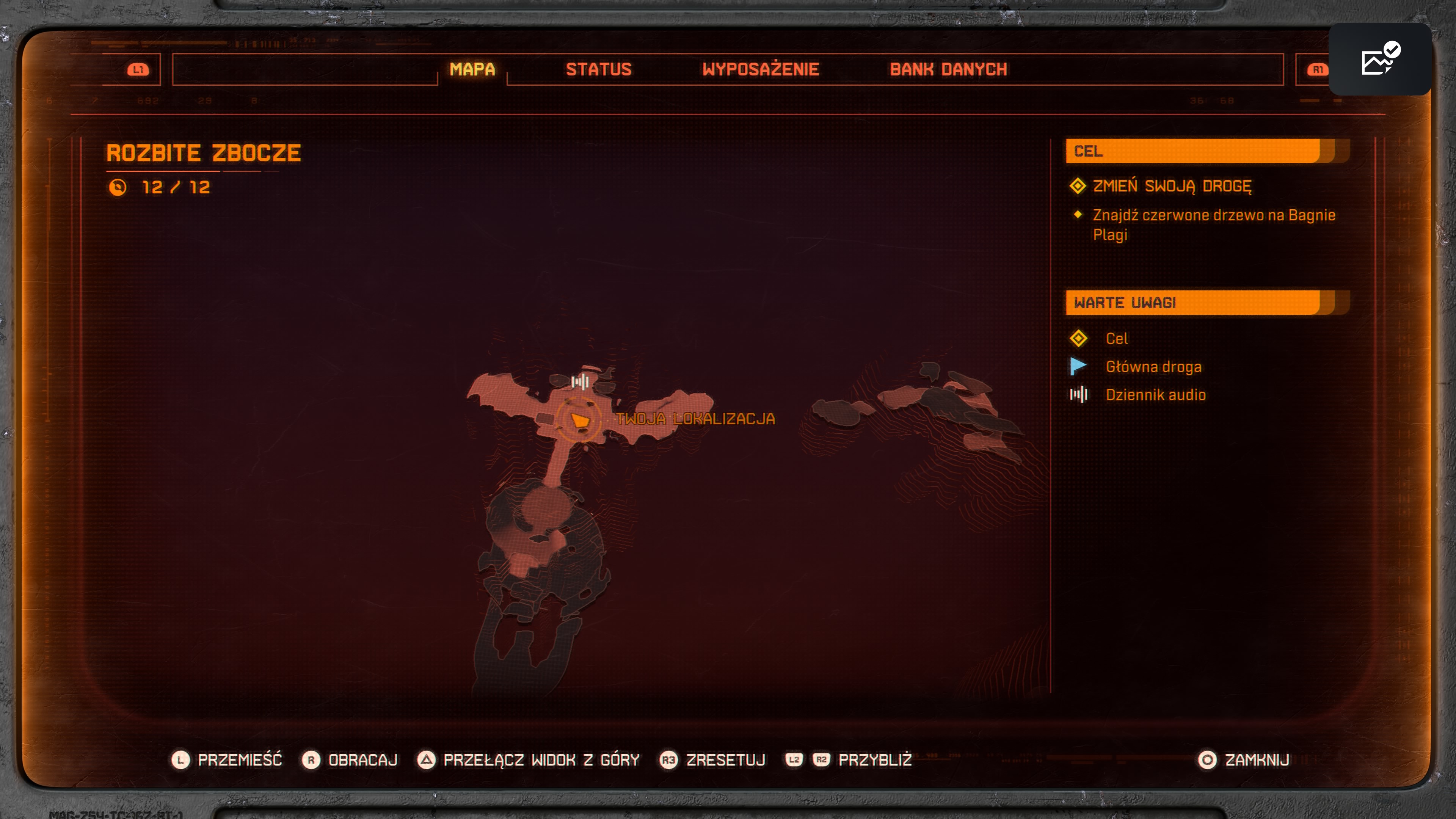 Saros - Rozbite zbocze: wszystkie przedmioty, znajdźki, dzienniki audio i tekstowe