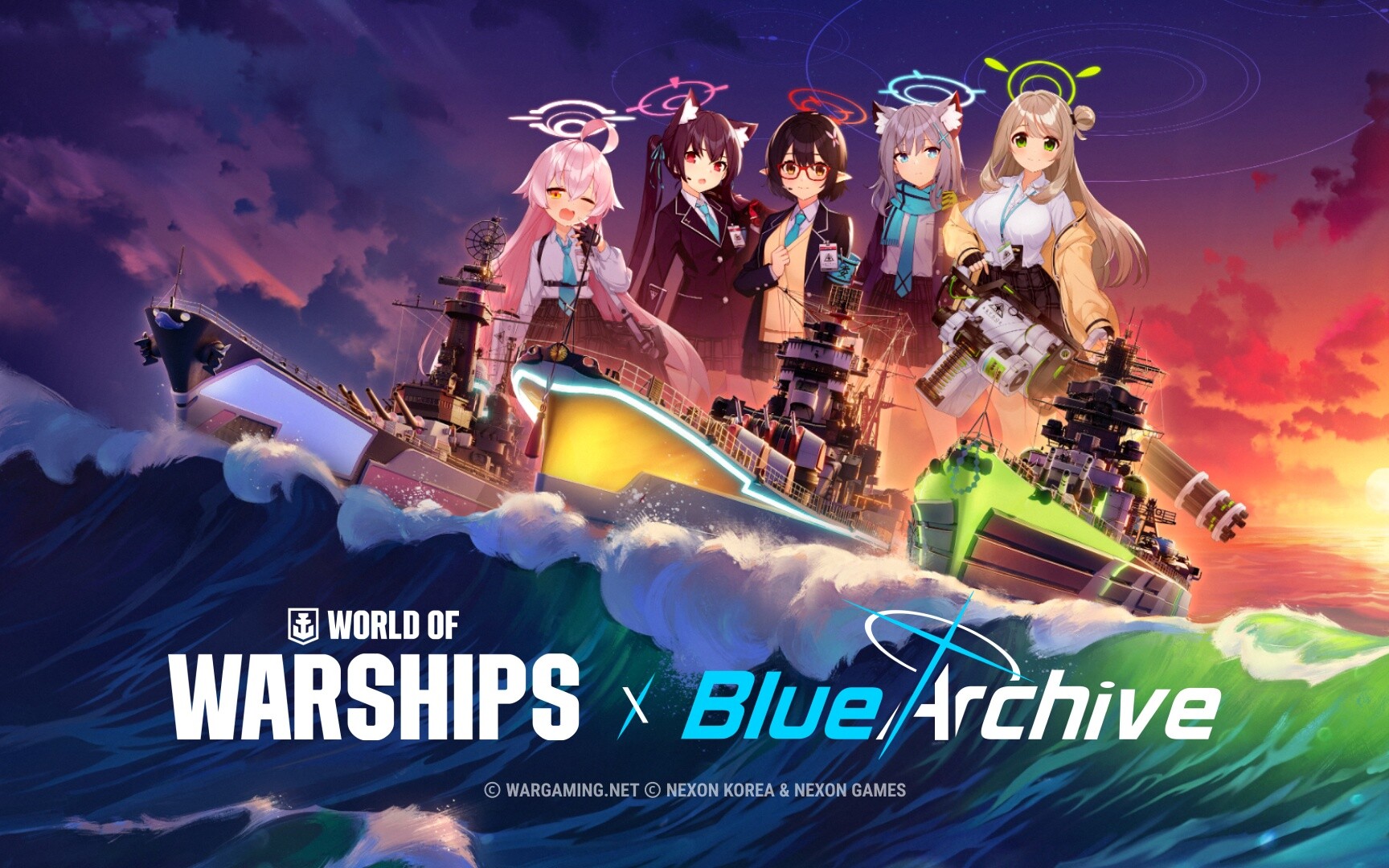 Seria Blue Archive / World of Warships