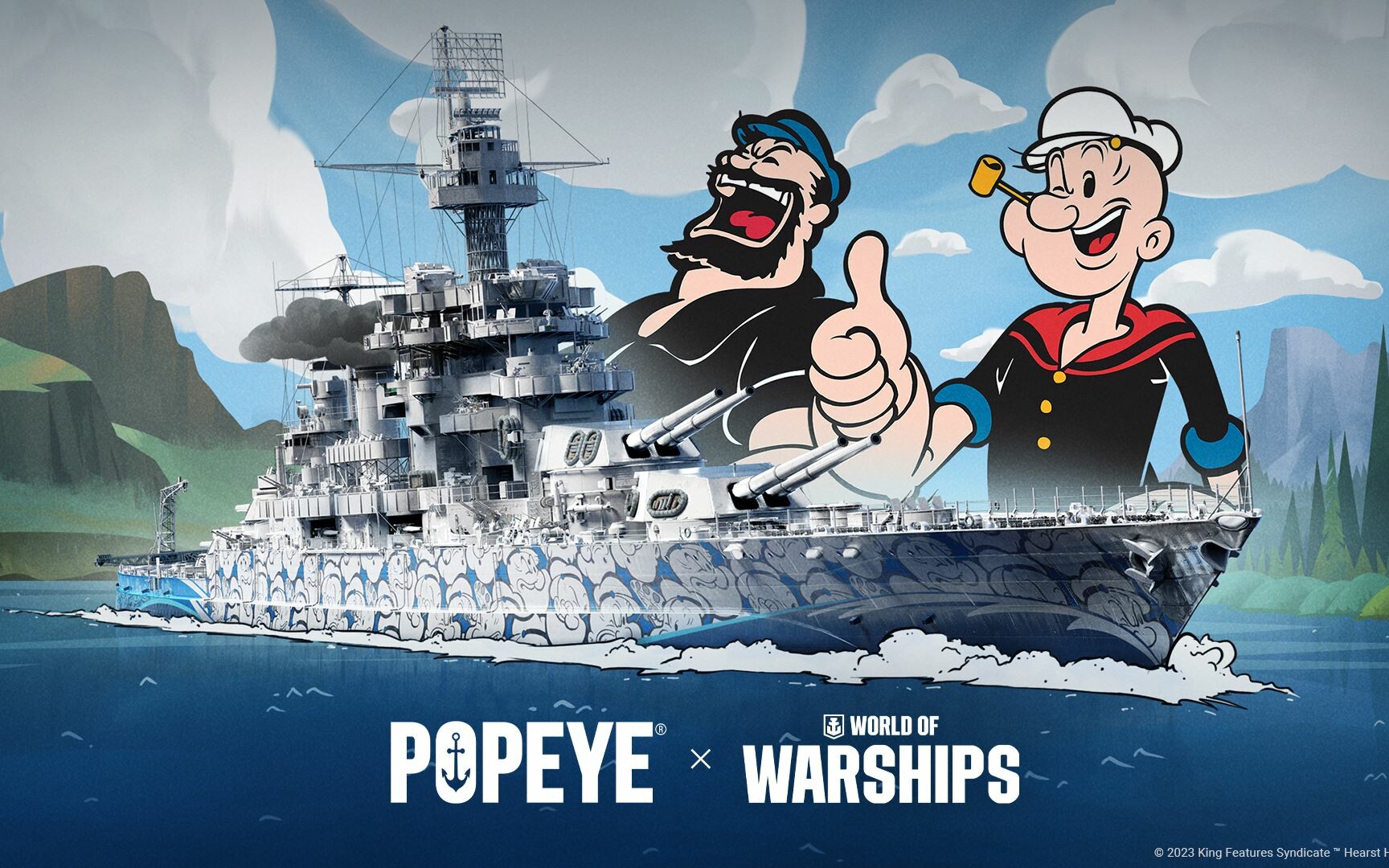 World of Warships Popeye