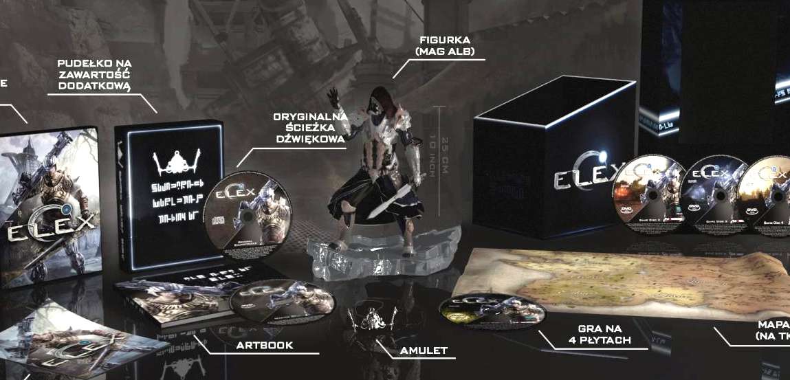 Kolekcjonerka ELEX z figurką za 246 zł, Resident Evil 7 Gold za 67 zł i inne. Przegląd promocyjnych ofert
