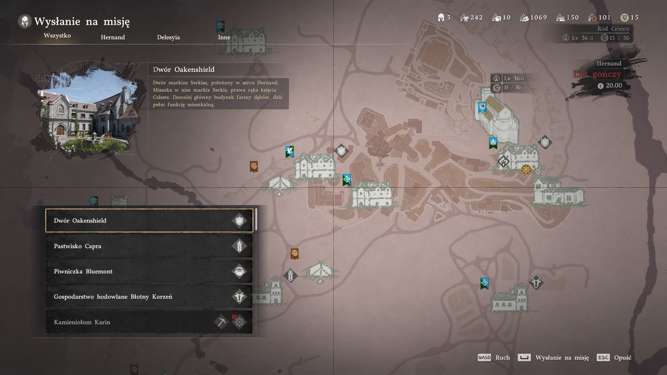 Crimson Desert - Wykonywanie misji przez towarzyszy (kompanów), zarządzanie zasobami, ulepszanie obozu