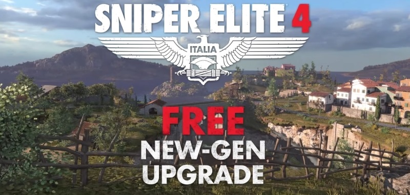 Sniper Elite 4 z next-genową aktualizacją. Rebellion zaskoczył graczy i prezentuje nowości