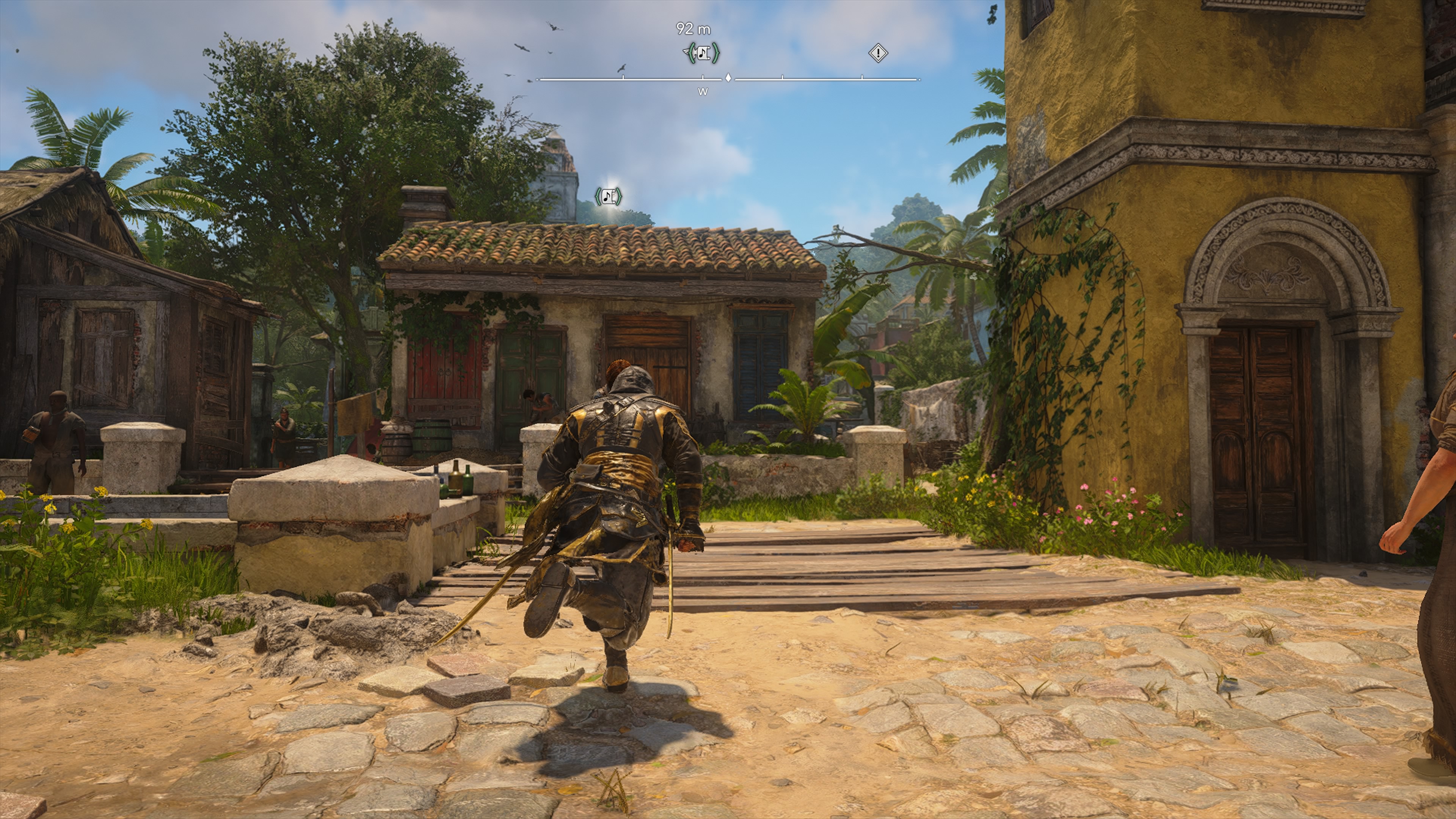 Assassin's Creed Black Flag Resynced - Karty z szantami w Hawana