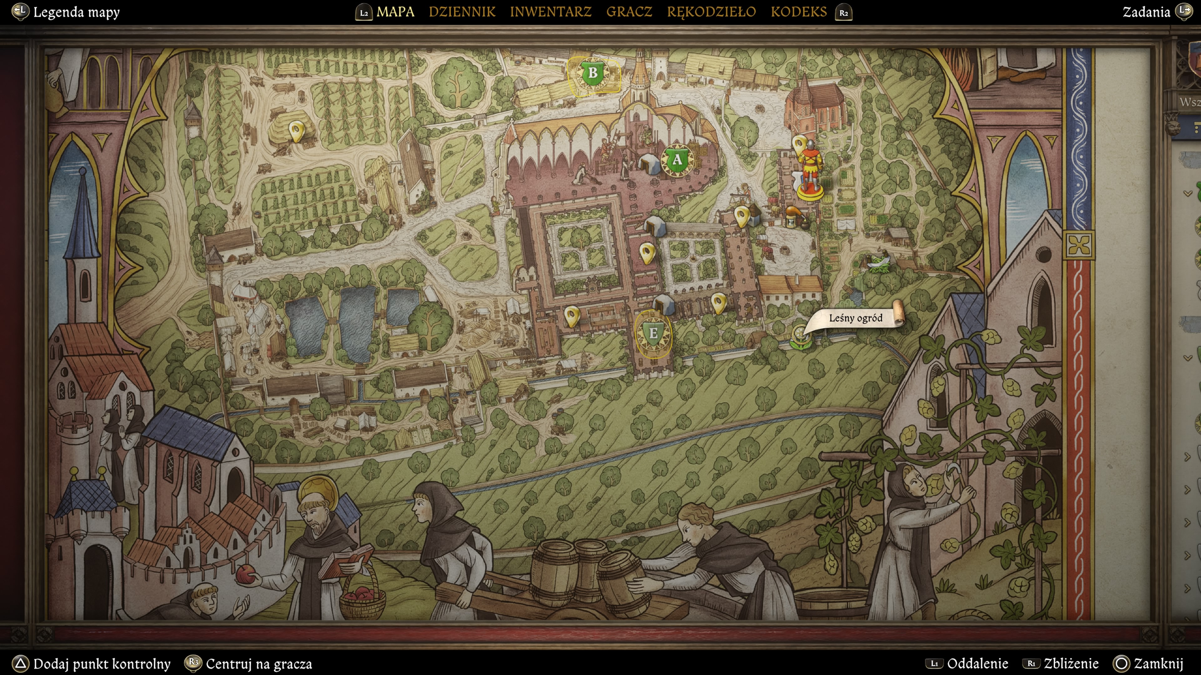 Kingdom Come Deliverance 2 - Chroń nas ode złego: maska morowa, wonny olejek, sznur, skóra, mięta, szałwia