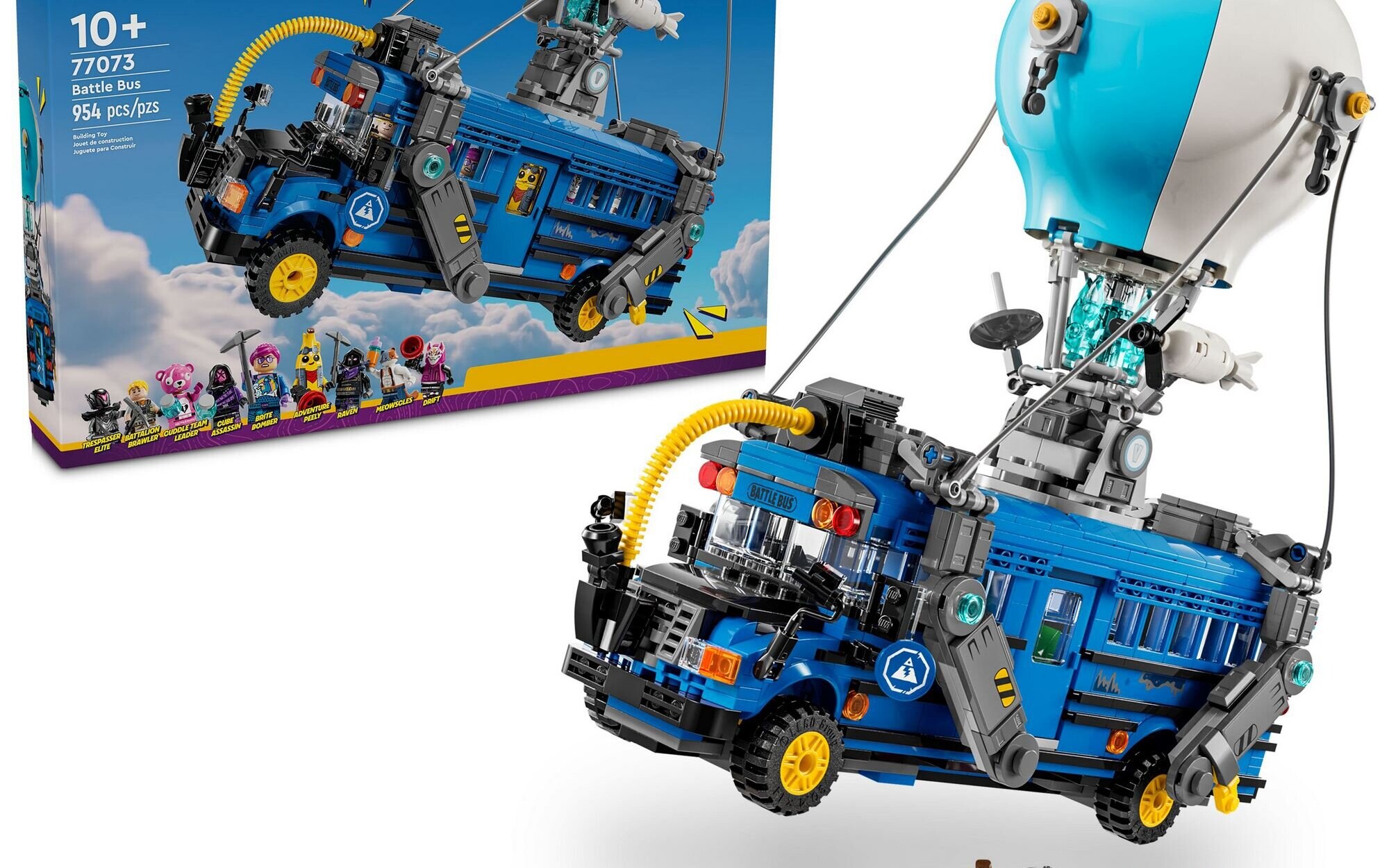 Rekordowa cena za zestaw LEGO Fortnite Bus Bojowy z 954 elementami - za 336 zł