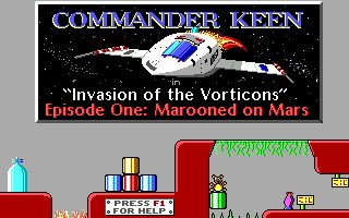 Commander Keen in Invasion of the Vorticons
