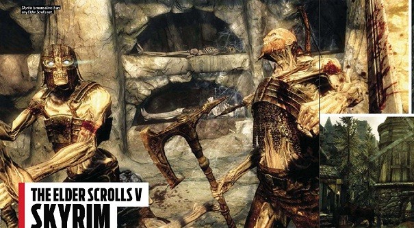Skyrim na świeżych skanach