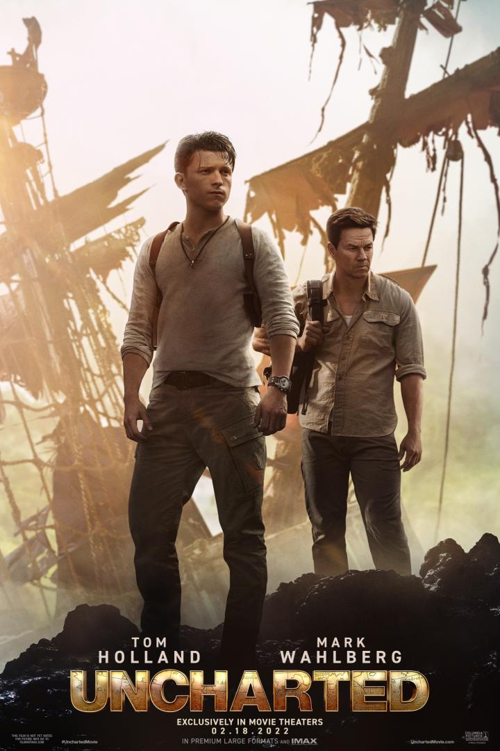 Uncharted coraz bliżej dużego ekranu. Tom Holland jako Nathan Drake na pierwszym plakacie