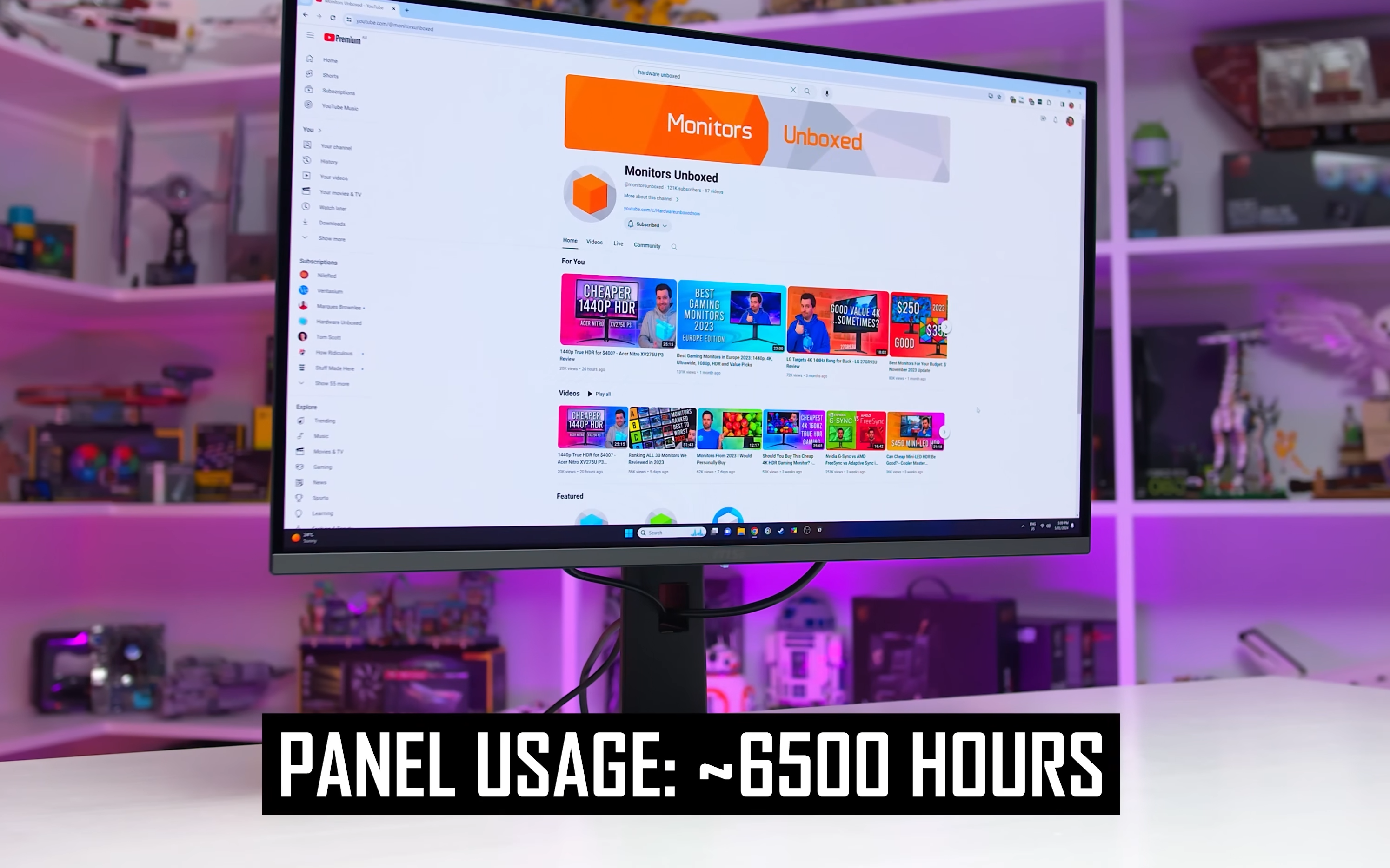 Czy OLED nadaje się do pracy przy PC? Wyniki testu wypalenia trwającego 2 lata