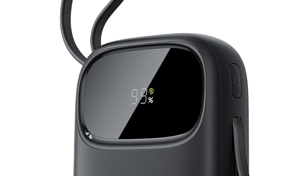 Tylko 99,99 zł za powerbank z ekranikiem, 45W i 20 000 mAh oraz wbudowanymi, 2 kablami