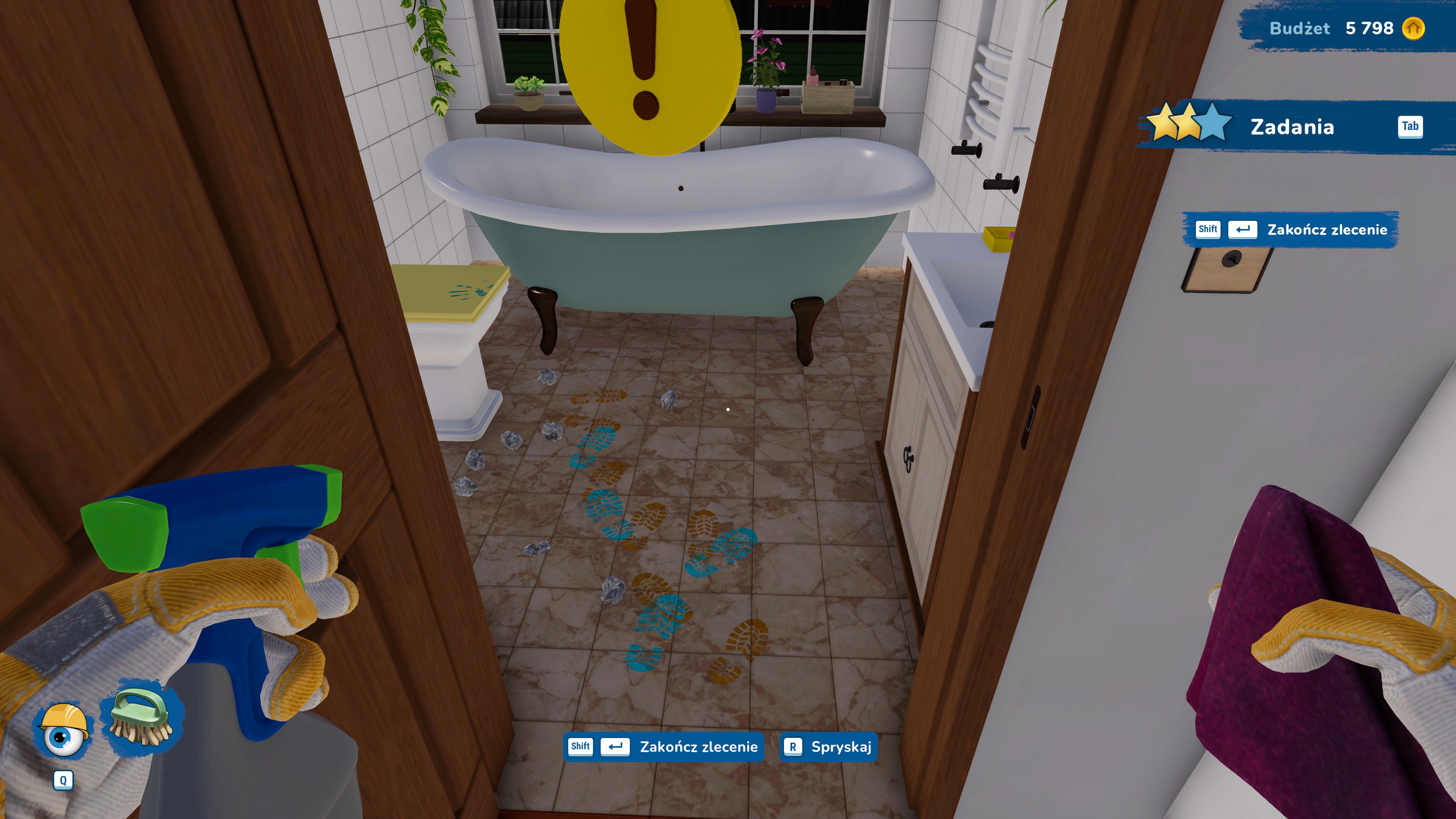 House Flipper 2 - 8 zlecenie: Love Russo: Pobojowisko po imprezie