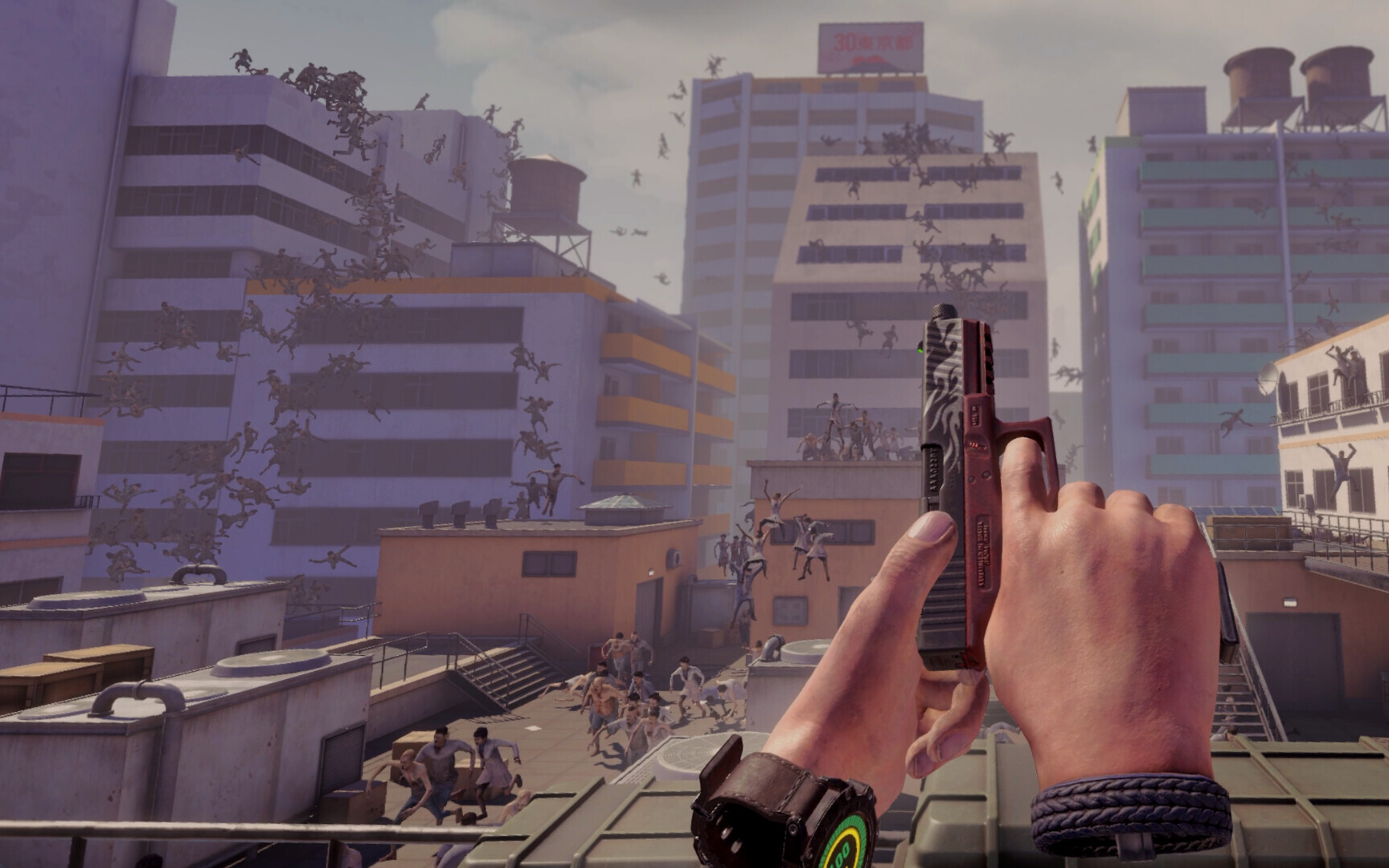 World War Z VR - ilość zombie na ekranie