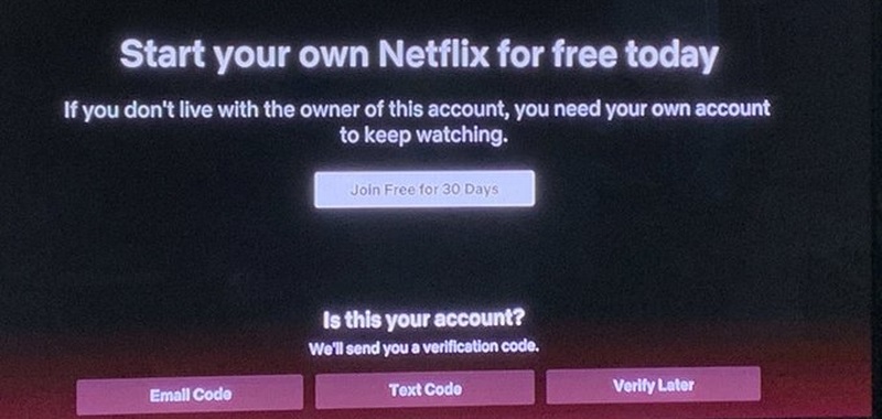 Netflix zakończy dzielenie kont? Firma wysyła ostrzeżenia i prosi o weryfikację użytkowników