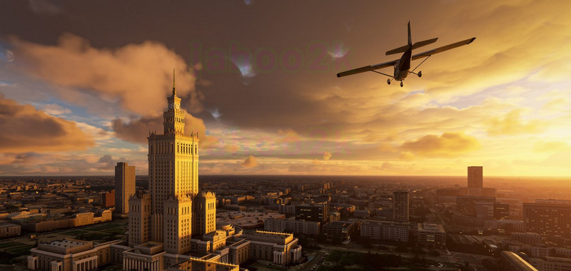 Microsoft Flight Simulator. Zwiastun prezentuje samoloty i lotniska ze wszystkich wydań gry