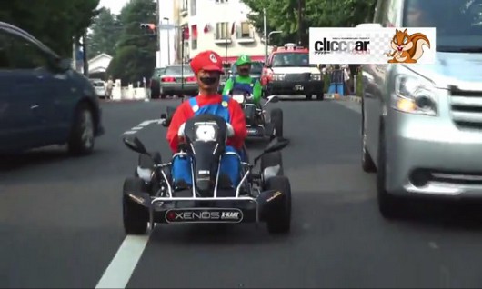 Mario Kart na ulicach Tokio