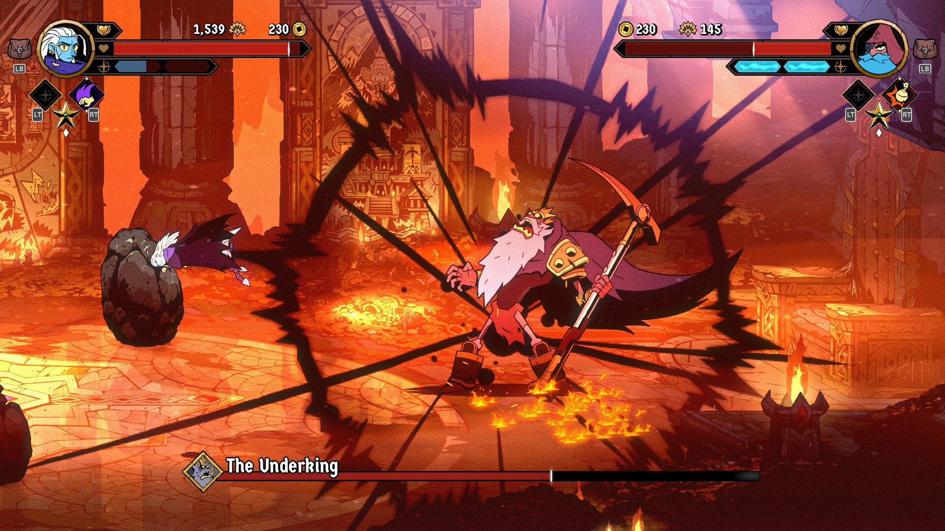 Absolum - recenzja gry. Boss The Underking
