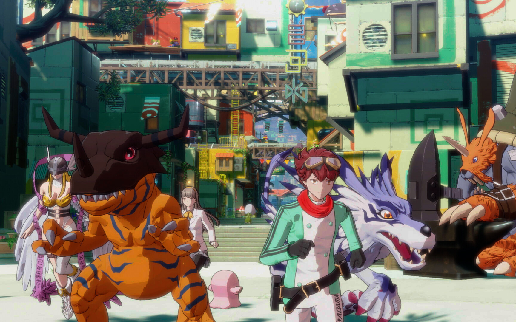 Digimon Story: Time Stranger - ludzie i Digimony